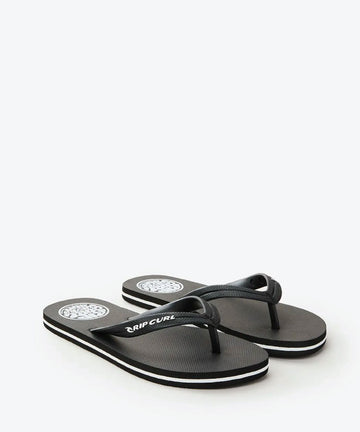 Rip Curl Icon Open Toe Boys Jandal - Black